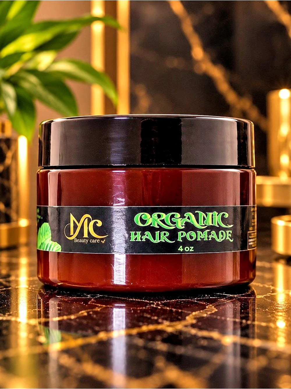 MC Beauty Care Organic Hair Pomade 4 oz NWT